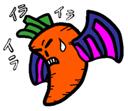 THE CARROT DRAGON sticker #2642993