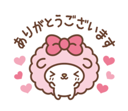 FUWAMOCO HITSUJI-CHAN sticker #2642995