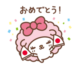 FUWAMOCO HITSUJI-CHAN sticker #2642998