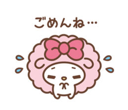 FUWAMOCO HITSUJI-CHAN sticker #2643011