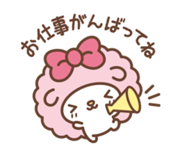FUWAMOCO HITSUJI-CHAN sticker #2643015