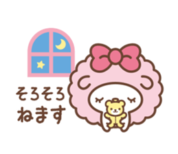 FUWAMOCO HITSUJI-CHAN sticker #2643017