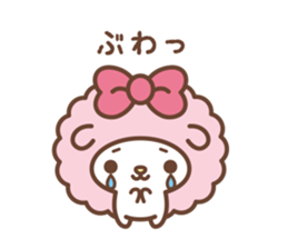 FUWAMOCO HITSUJI-CHAN sticker #2643031