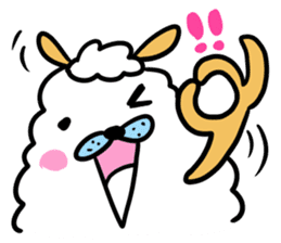 Ed meeting Alpaca Part2 sticker #2643078