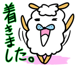 Ed meeting Alpaca Part2 sticker #2643086