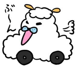 Ed meeting Alpaca Part2 sticker #2643093