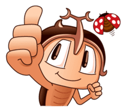 Kabuto & Ladybug sticker #2643163