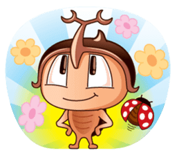Kabuto & Ladybug sticker #2643174