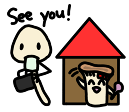 Mushroom Paradise sticker #2643500