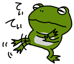 Oh, a frog2 sticker #2643572