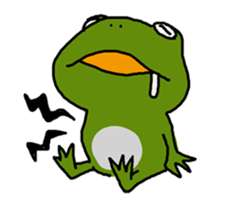 Oh, a frog2 sticker #2643576