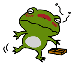 Oh, a frog2 sticker #2643578
