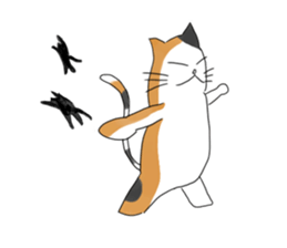 Cynical Cat sticker #2643915