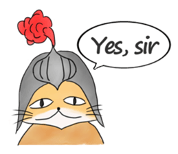 Cynical Cat sticker #2643916