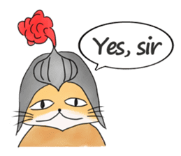 Cynical Cat sticker #2643916