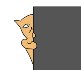 Cynical Cat sticker #2643918