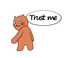 Cynical Cat sticker #2643923