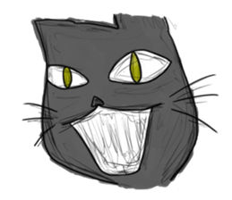 Cynical Cat sticker #2643931