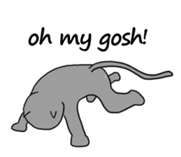 Cynical Cat sticker #2643933