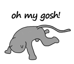 Cynical Cat sticker #2643933