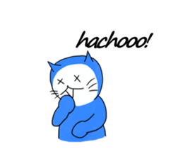 Cynical Cat sticker #2643939