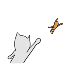 Cynical Cat sticker #2643941