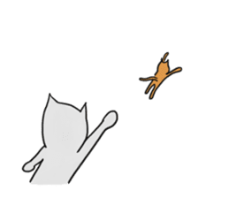 Cynical Cat sticker #2643941