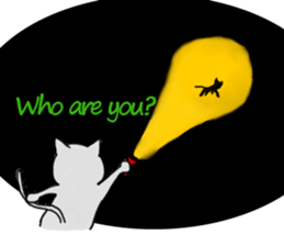 Cynical Cat sticker #2643942