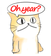 Cynical Cat sticker #2643943