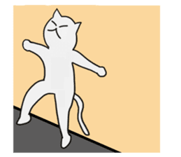 Cynical Cat sticker #2643945