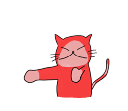 Cynical Cat sticker #2643946