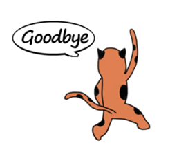 Cynical Cat sticker #2643948