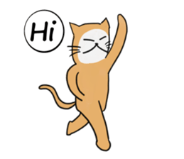 Cynical Cat sticker #2643949