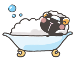 Daily of "kawaii" sheep of japan sticker #2644003