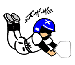 Enjoy the ball game sports sticker #2644243