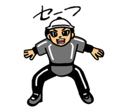 Enjoy the ball game sports sticker #2644247