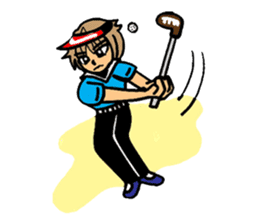 Enjoy the ball game sports sticker #2644258