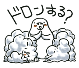 Fufufu no Dugong chan and Moomo momo sticker #2644377