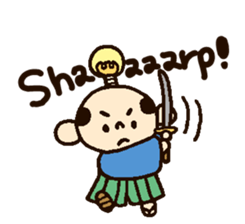 Okidoki Samurai [ENG] sticker #2645554
