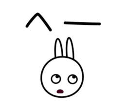 Wind rabbit sticker #2645621