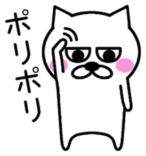 Simple cat is the best. sticker #2645837