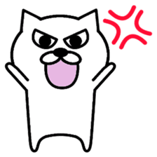 Simple cat is the best. sticker #2645855