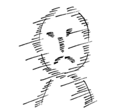 BURETERU-KUN(People who are blurring) sticker #2645876