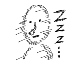 BURETERU-KUN(People who are blurring) sticker #2645880