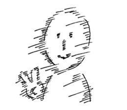 BURETERU-KUN(People who are blurring) sticker #2645883