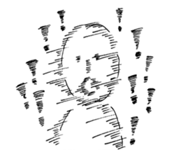 BURETERU-KUN(People who are blurring) sticker #2645885