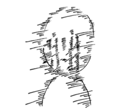 BURETERU-KUN(People who are blurring) sticker #2645888