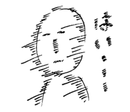 BURETERU-KUN(People who are blurring) sticker #2645895