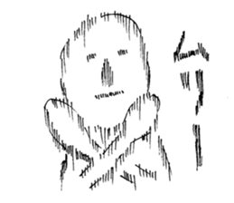 BURETERU-KUN(People who are blurring) sticker #2645900