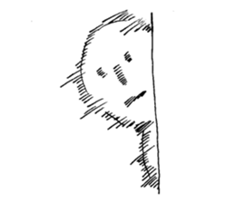 BURETERU-KUN(People who are blurring) sticker #2645905